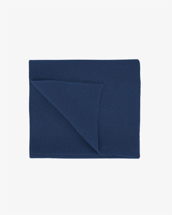 CS Male MerinoWoolScarf MarineBlue bac b d b cda