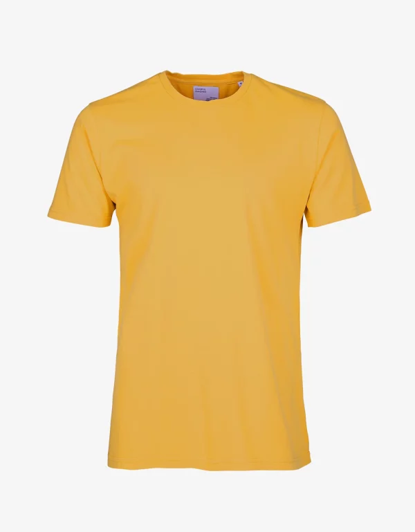Classic Organic Tee T shirt CS Burned Yellow jpg