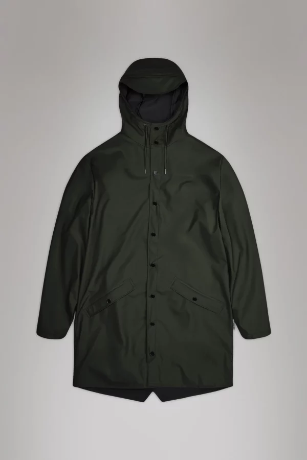 Long Jacket Jackets Green jpg