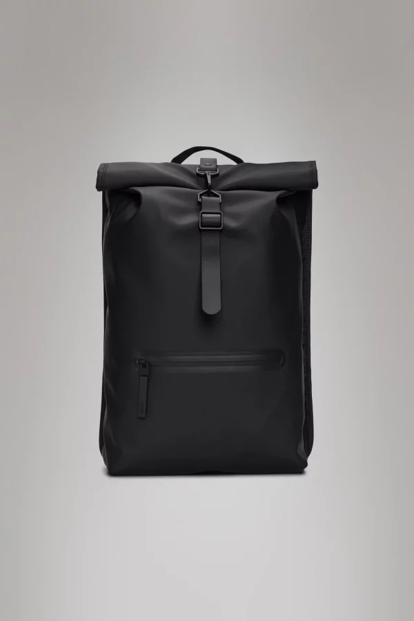 Rolltop Rucksack Backpacks Black jpg