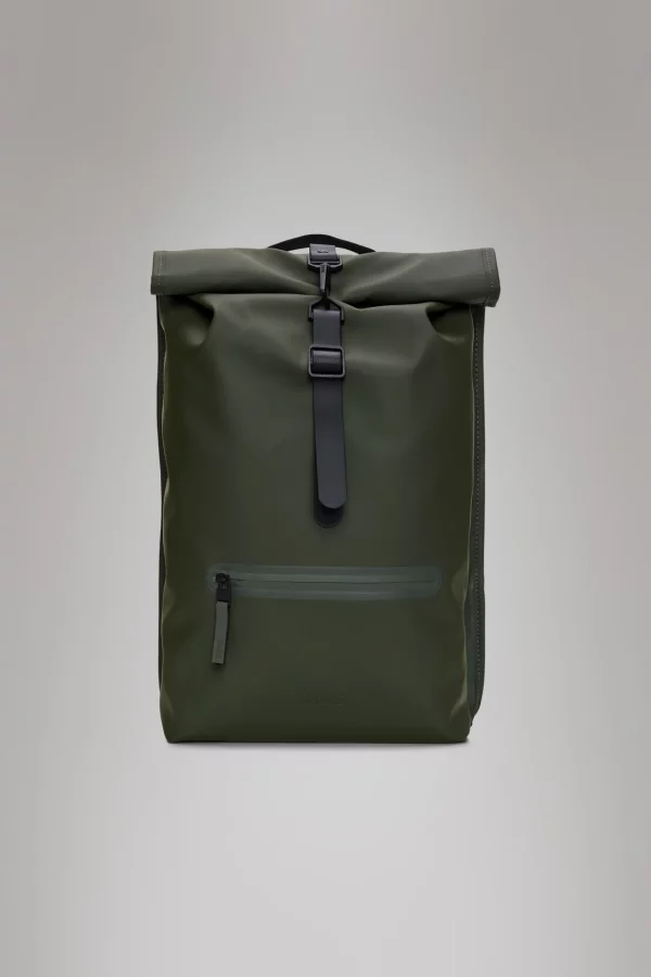 Rolltop Rucksack Backpacks Green jpg
