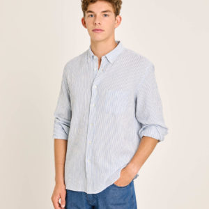 LAPAZ SS BRANCO AZURE STRIPES