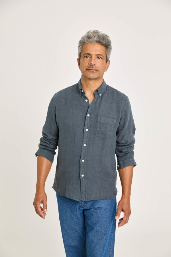 LAPAZ SS BRANCO SMOKED PEARL LINEN