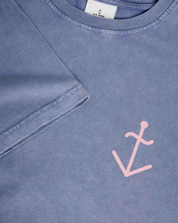 LAPAZ SS DANTAS NAVY CLAY LOGO