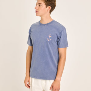 LAPAZ SS DANTAS NAVY CLAY LOGO