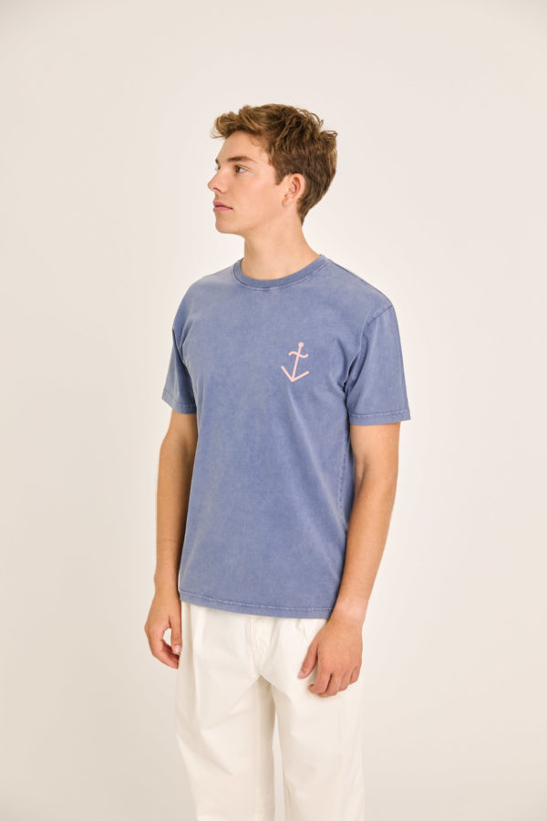 LAPAZ SS DANTAS NAVY CLAY LOGO