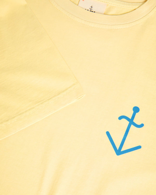 LAPAZ SS DANTAS PALE YELLOW AZURE LOGO