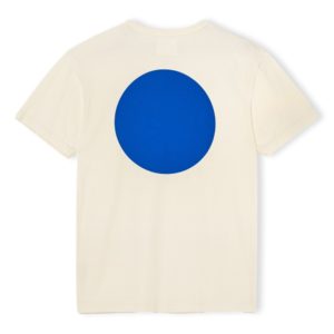 la paz guerreiro t shirt blue circle