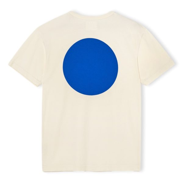 la paz guerreiro t shirt blue circle