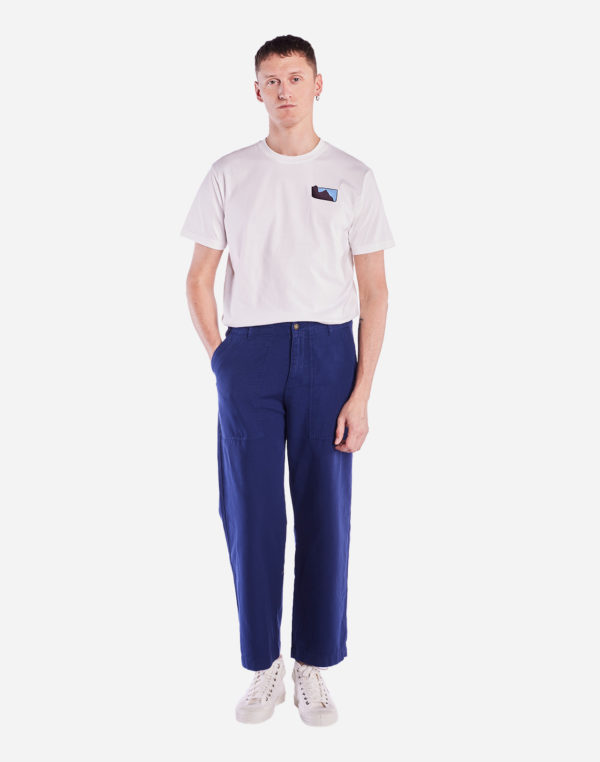 pantalon gamal bleu outremer