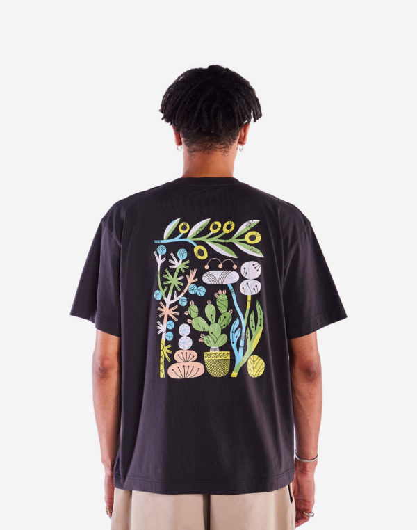 t shirt ample ourika noir carbone