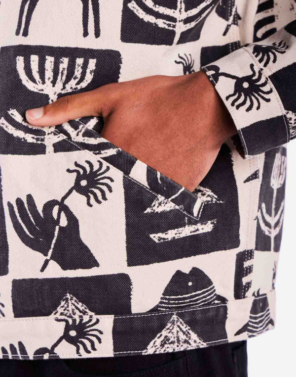 veste tamar bicolore